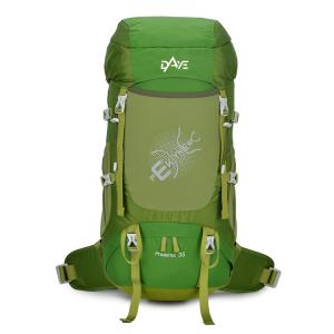 40l waterproof light external hiking backpack with rain cover